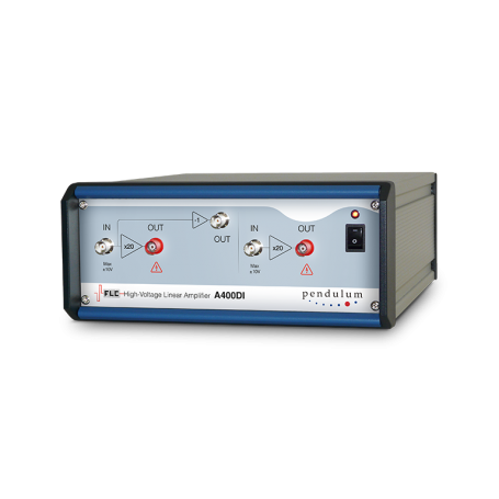 Amplificateur de tension, 2 voies, 20x, ±200V, Inverseur de phase(800Vpp) : A400DI