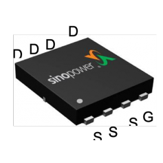 MOSFET à canal N en mode enrichissement : SM1A63NHKP