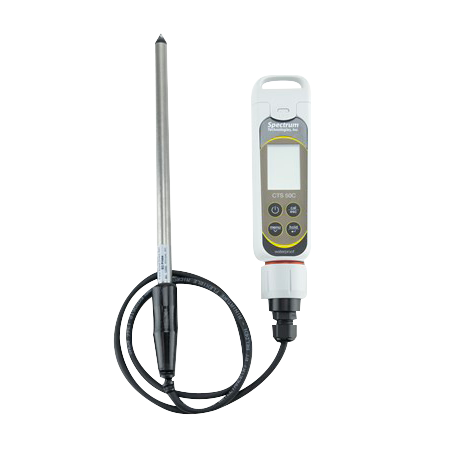 Testeur portable de conductivité et température sols : EC Meter