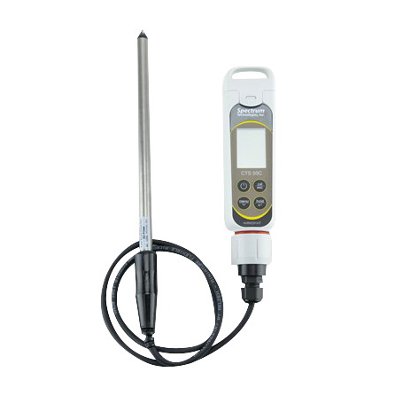 Testeur portable de conductivité et température sols : EC Meter