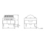 Inductance de mode commun (Noyaux ET & UT) : Série UT346