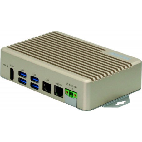 AI@Edge Fanless Embedded Box PC with NVIDIA Jetson Nano, PD Port : Boxer-8222AI