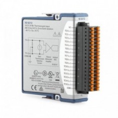 780493-02 : NI 9213 Module de la Série C pour thermocouple, 16 voies, 24 bits, revêtement spécifique