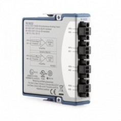 781397-01 : NI 9222 Module d'entrée analogique 4 voies simultanées de la Série C, ±10V, 500 kéch./s, 16 bits