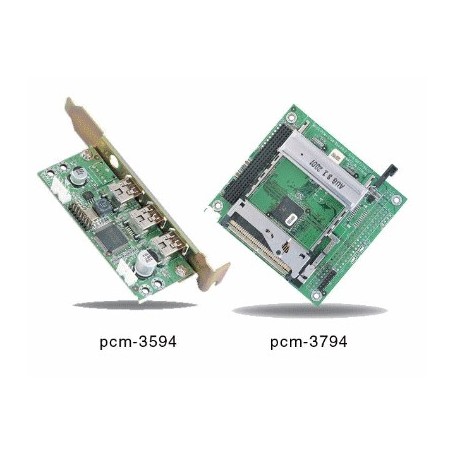 Module PCI-104 2 slots PCMCIA : PCM-3794/3594