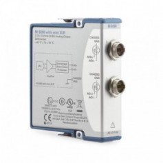783467-01 : NI 9260 Module sortie analogique Mini XLR, +/- 4,24 V, 24 bits, 51,2 kéch./s/voie, 2 voies