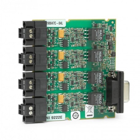 785479-01 : sbRIO-9222 Entrées analogiques sans boitier, 4 voies, +/- 10V, 500kéch./s, 16 bits