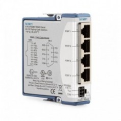 779892-01 : NI 9871 Module série à 4 ports RS422/RS485 avec qté. 4 câbles 10P10C-DE9, 1 m