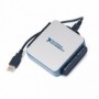 782606-01 : USB-6002 Boîtier d'E/S multifonction 16 bits, 50 kéch./s et driver NI-DAQmx