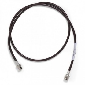 189919-0R5 : Câble adaptateur coaxial DIN 9 broches vers deux BNC femelles, 50 ohms