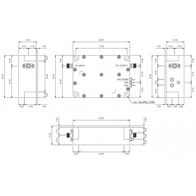 Amplificateur Faible Bruit : LNA1010 (rack)