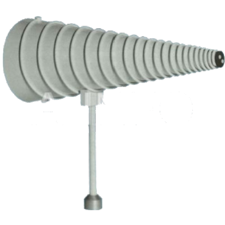 Antenne spirale conique (LHCP)  de 1 GHz à 10 GHz : DS-CP-10100-LHCP