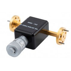 Atténuateur ajustable en guide d'onde (26,5 - 110 GHz) : Serie PE-W