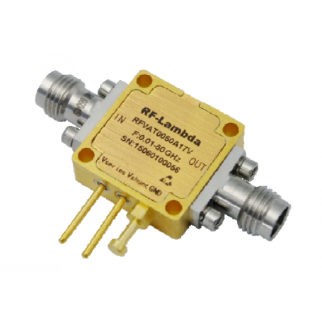 Atténuateur variable en tension (0 - 50 GHz) : Série RFVAT