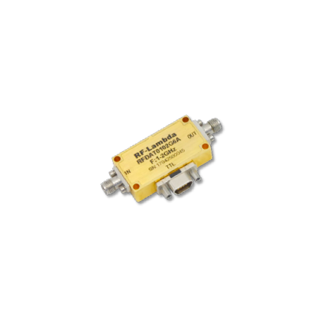 Atténuateur à paliers programmable 0,10-30 GHz : Série RFDAT