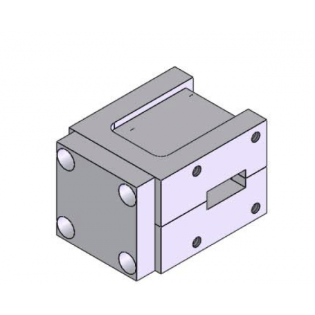 Isolateur guide d'onde (4,4-100 GHz) : Série JIWRx