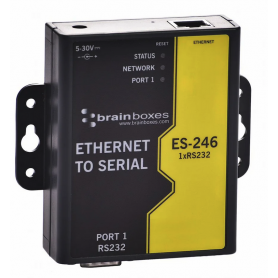 Adaptateur Ethernet vers port série 1 RS232 : ES-246