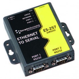 Adaptateur Ethernet vers port série 2 RS232 : ES-257