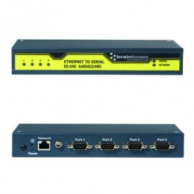 Adaptateur Ethernet 4 ports vers port série RS422/485 : ES-346