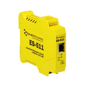 Convertisseur Ethernet industriel vers série RS232/422/485 (x1) : ES-511