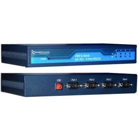 Serveur RS232 USB vers ports série (x4) : US-701