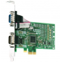 Carte PCI Express série 2 ports RS232 : PX-257