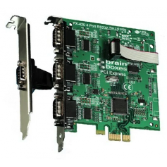 Carte série 4 ports RS232 PCI Express (3x9 broches + 1x9 broches) : PX-420