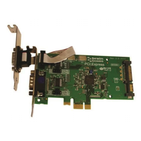 Carte Low Profile PCI Express 2 Port RS232 : PX-801