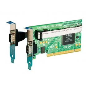 Carte port série PCI 2 ports RS232 Low Profile : UC-101