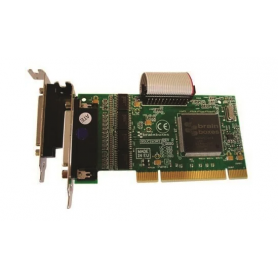 Carte port série PCI Low Profile (4 x RS232) avec port parallèle LPT pour imprimante : UC-263