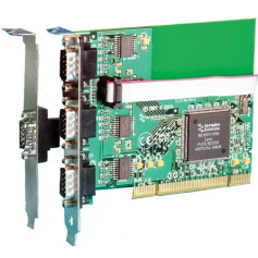 Carte port série PCI RS232 à 4 ports (3x9 broches + 1x9 broches) : UC-420