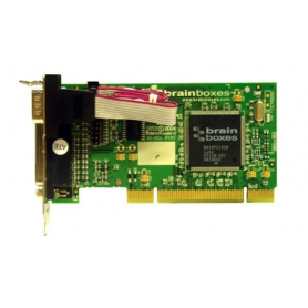 Carte PCI série 1 port RS232 Low Profile avec port imprimante parallèle LPT : UC-464