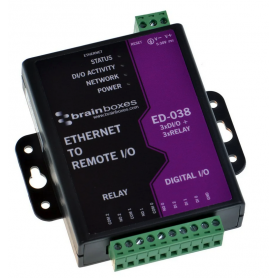 Module Ethernet vers 3 relais + 3 entrées numériques : ED-038