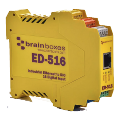 Module Ethernet à 16 entrées numériques + passerelle ASCII : ED-516