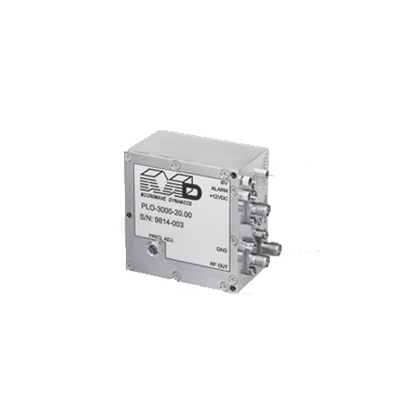 Oscillateur à résonateur diélectriquement ajustable manuellement (1-50 GHz) : Série PLO 3000