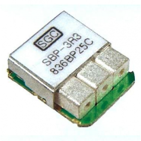 Filtre passe-bande diélectrique : SBP-3R3-836BP25C