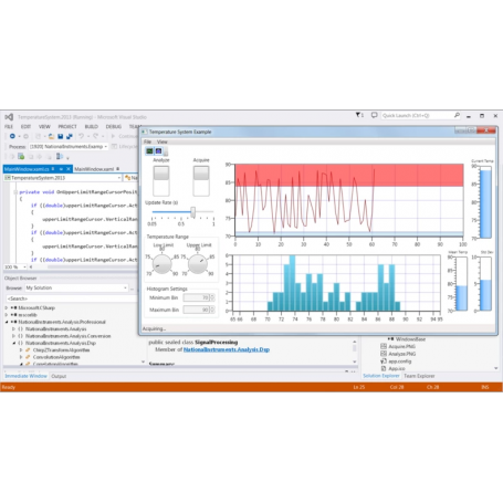 Logiciel de création d’applications de test et de mesure : Measurement Studio