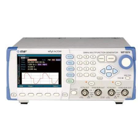 Générateur multifonctions 0,01 μHz à 30 MHz : WF1973 / WF1974