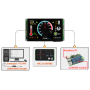 Afficheur LCD intelligent Modbus, Afficheur : RS485