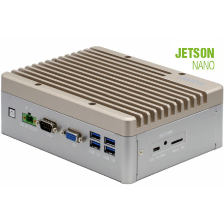 BOX Fanless PC AI@Edge avec NVIDIA Jetson Nano : BOXER-8223AI