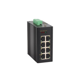 Commutateur Ethernet industriel 10/100M à 8 ports, petit format, Rail-Din : MIEN2208GE