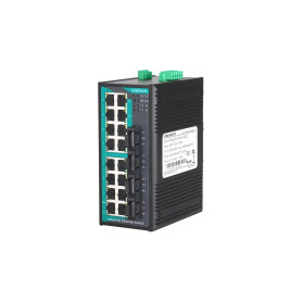 Commutateur Ethernet industriel non géré de niveau 2 10/100M Rail-Din à 20 ports : MIEN2220