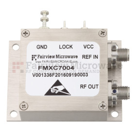 Oscillateur à verrouillage de phase de 500 MHz à 6 GHz, SMA : Séries FMXC