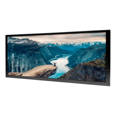 Écran LCD redimensionnable 29,4", rétroéclairage LED, 1000 nits, 1920 x 720 : SSF/SSH/SSD 2945-A