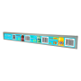 Écran LCD redimensionnable de 18,7 pouces, 1000 nits, rétro-éclairage LED : SSD/SSF/SSH 1875-B