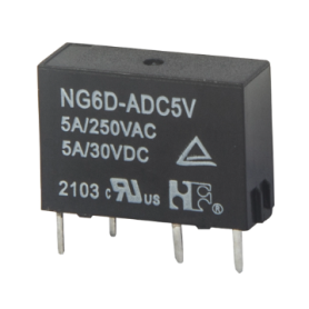 Relais de puissance PCB subminiature 5A : NG6D