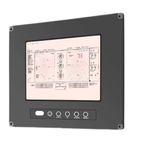 Écran certifié militaire LCD 8,4" de 350 à 1000 nits : série MD-FM0843-SN