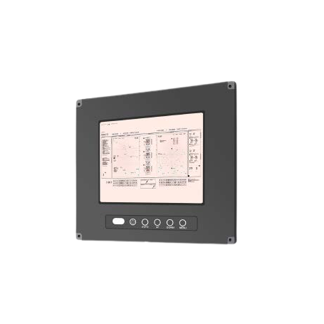 Écran certifié militaire LCD 8,4" de 350 à 1000 nits : série MD-FM0843-SN