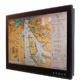 Écran marin ECDIS 26" : W26L100­-MRA1FP