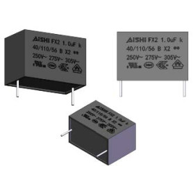 Condensateur Film X2 305 VAC avec suppression EMI : Série FX2